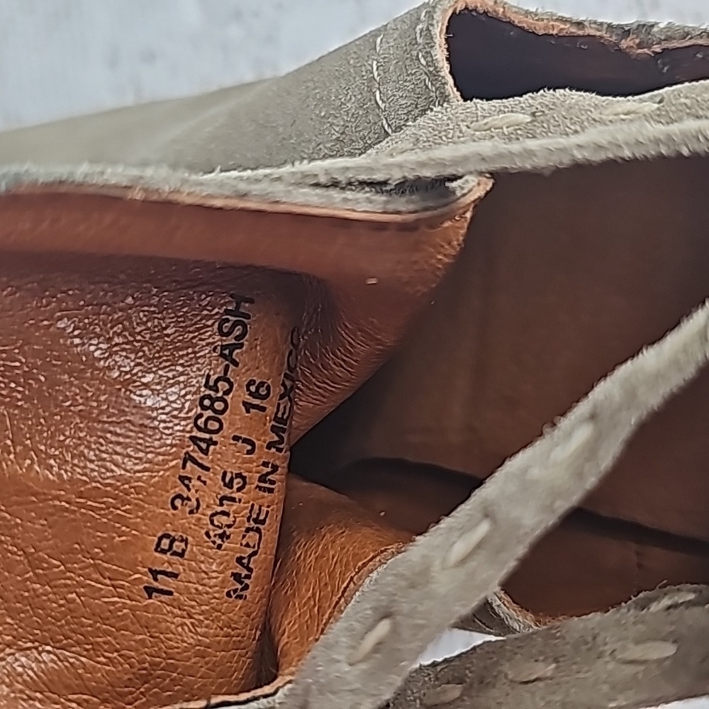 Frye Naomi picks Tisch shootie soft oiled suede block heel ankle boots bootie 11 - Picture 9 of 9